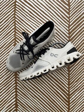 On Women's Cloud X 3 Ivory Sneakers (women's 10)